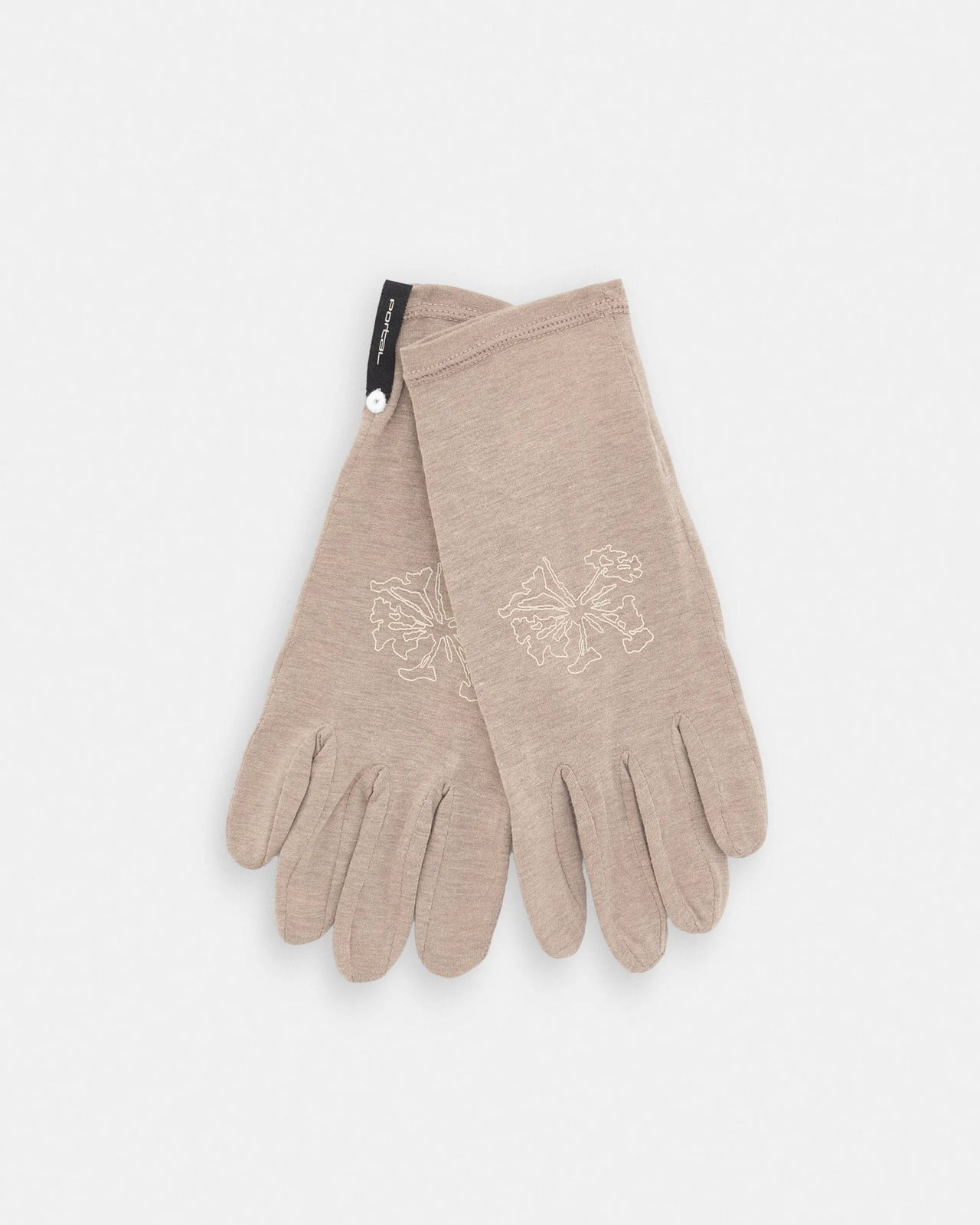 Drift Merino Gloves in Desert Taupe