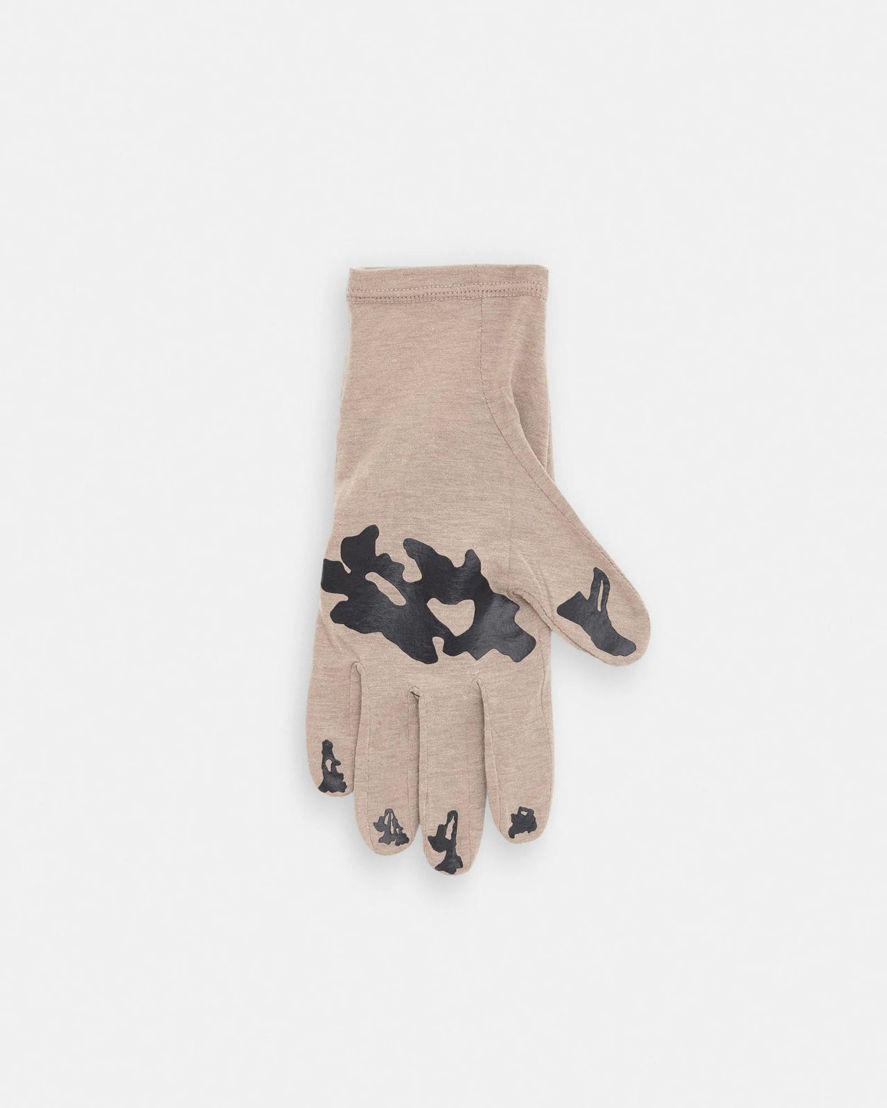 Drift Merino Gloves in Desert Taupe