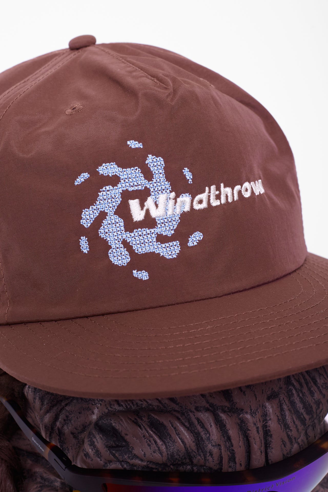 Swirly Hat in Chestnut