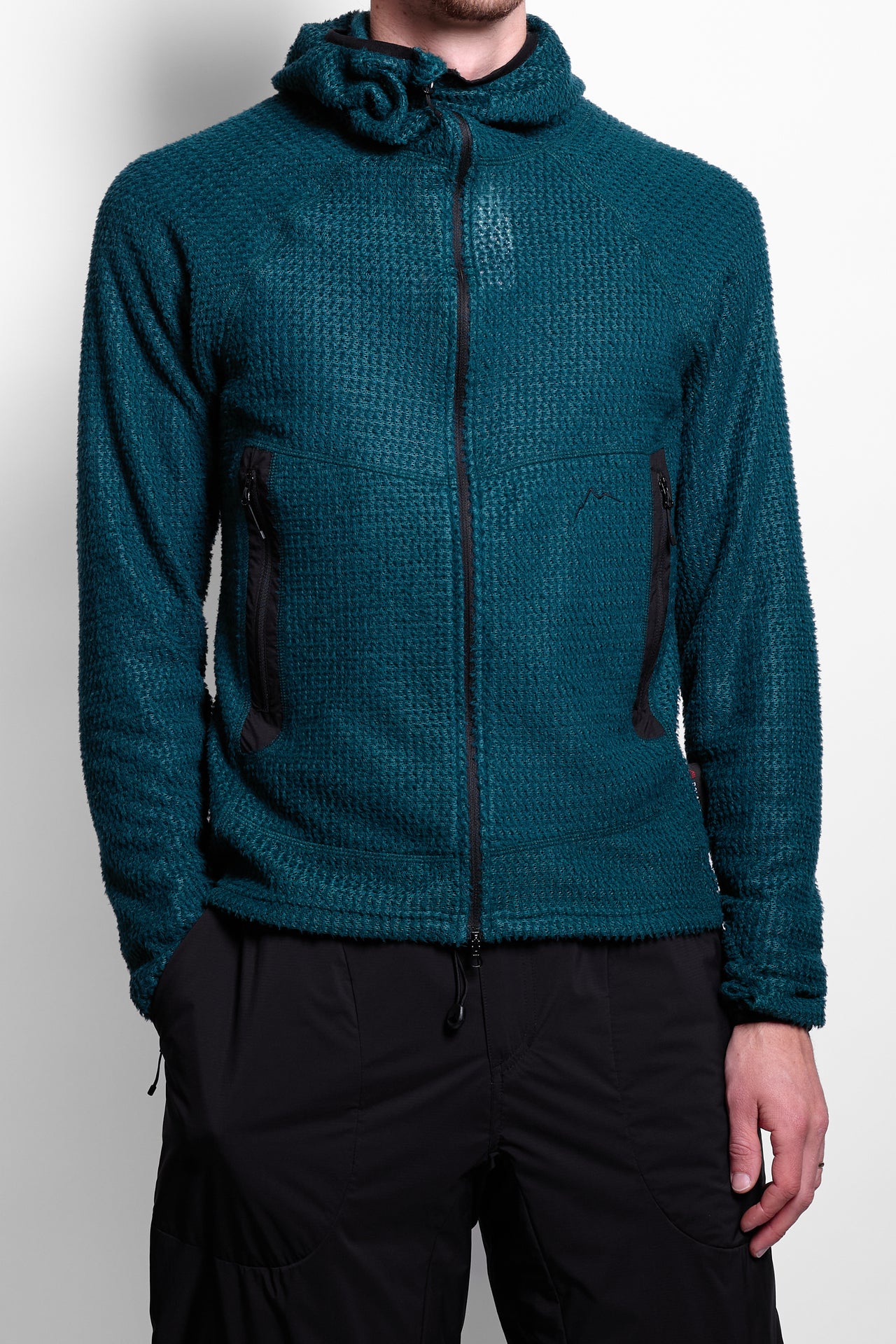 Alpha 90 Zip Jacket in Blue Green