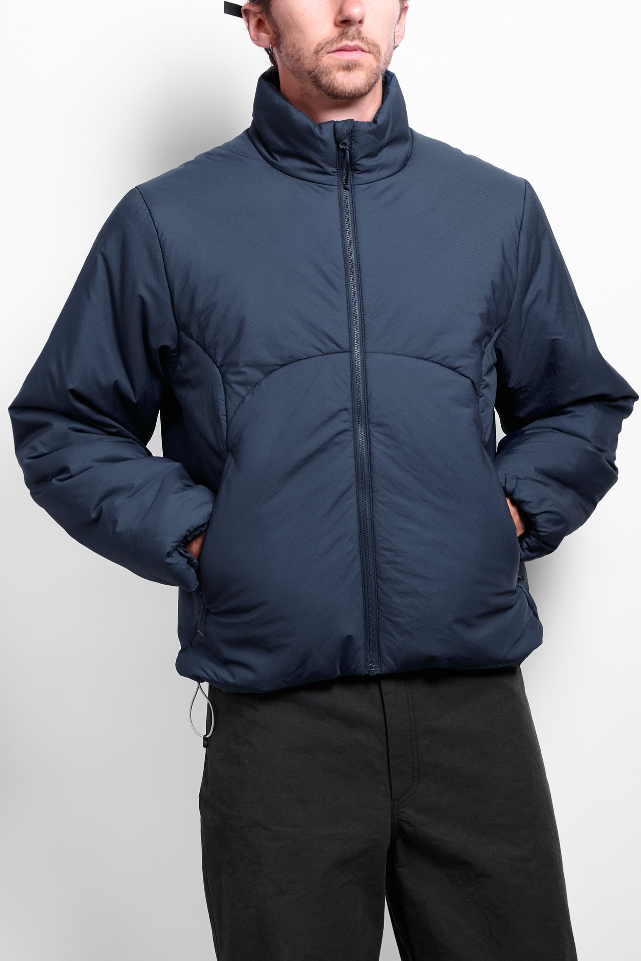 Stirrup Insulated Jacket in Slate Blue