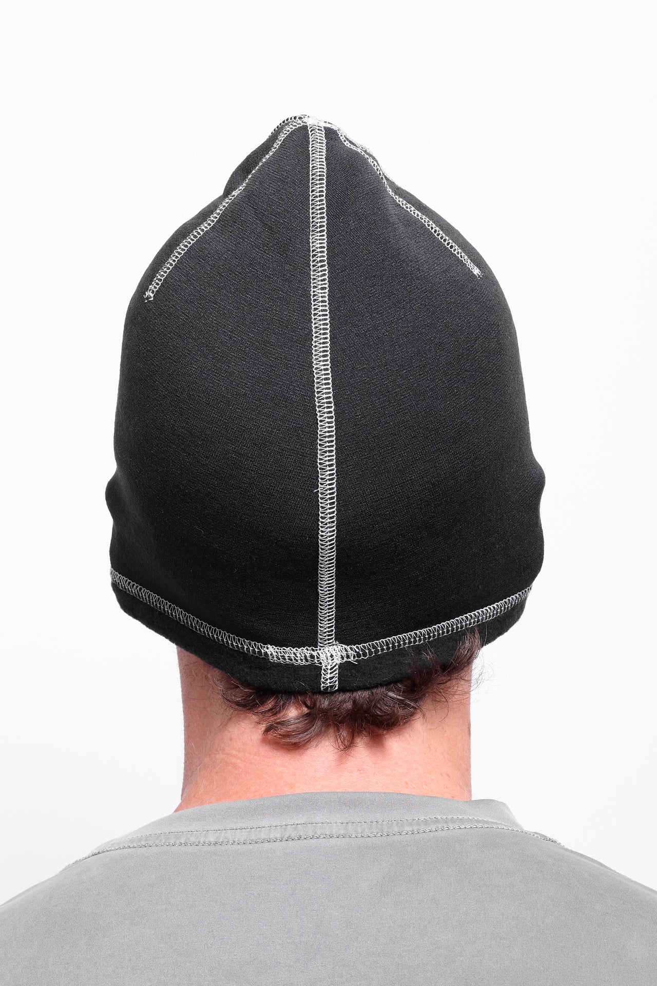 Power Wool™ Skull Cap in Black/Glacier Grey