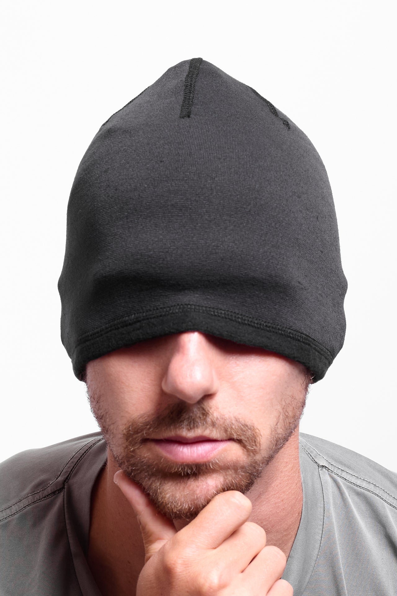 Power Wool™ Skull Cap in Black