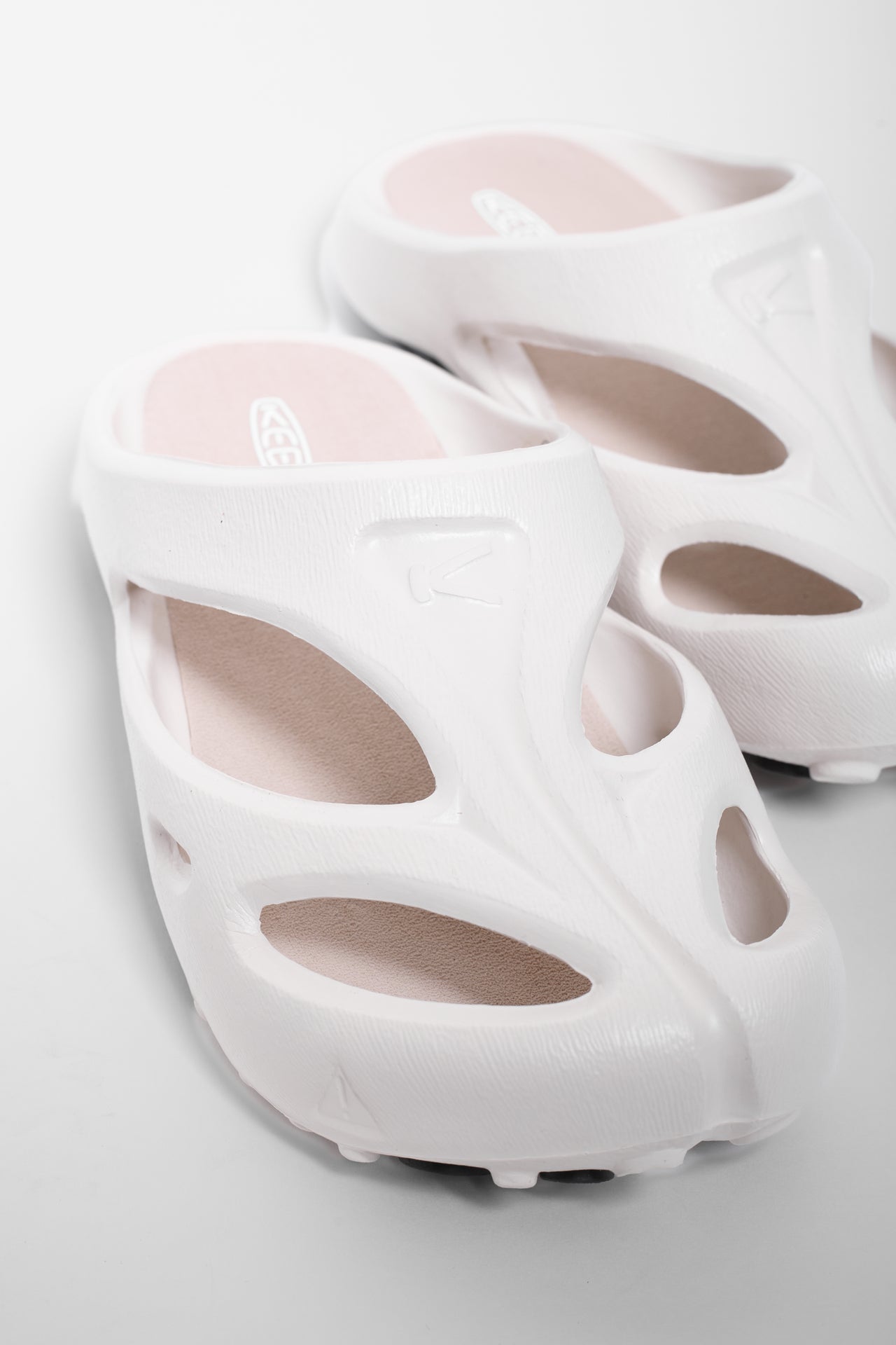 Women's Shanti Clog in White Latte