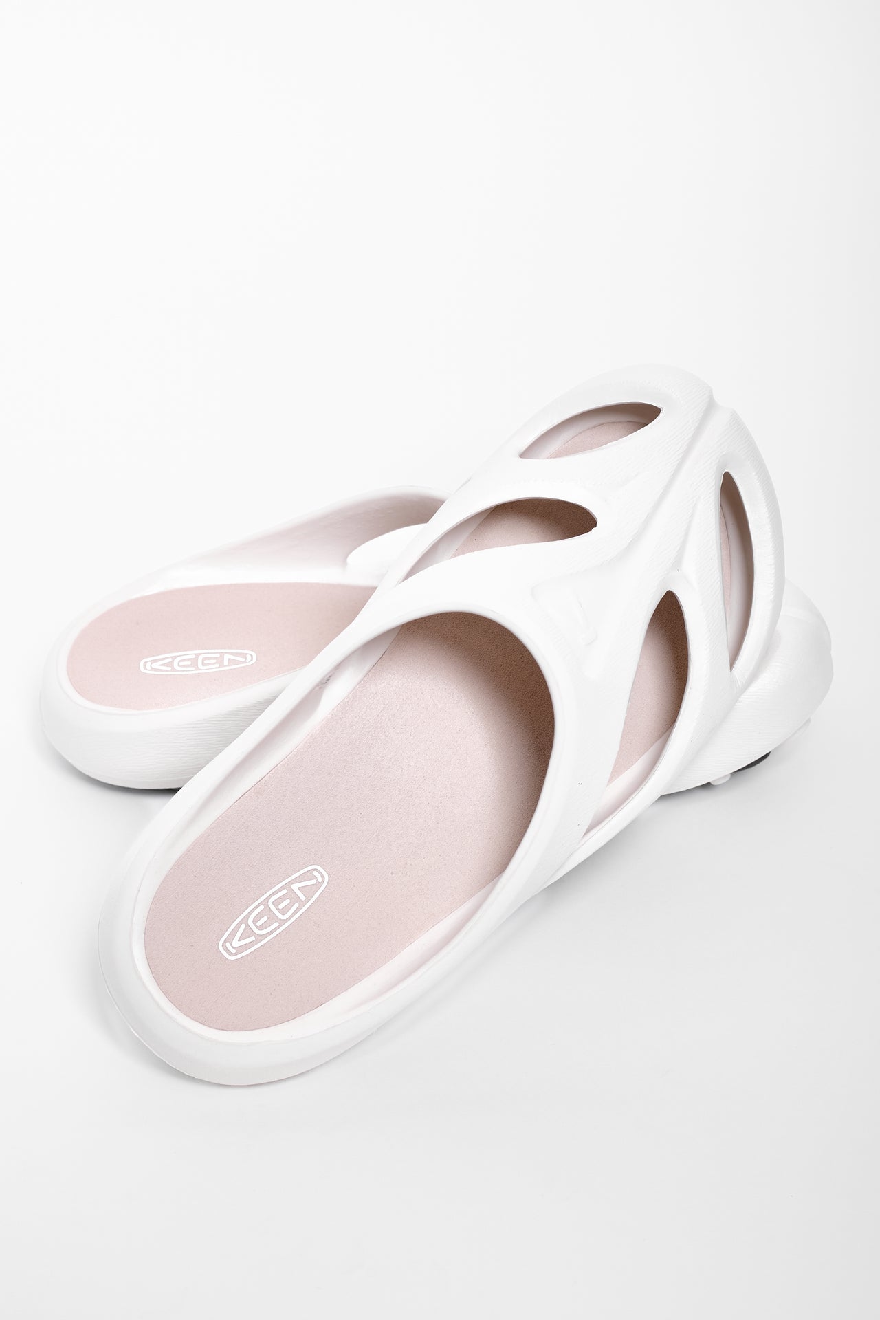 Women's Shanti Clog in White Latte