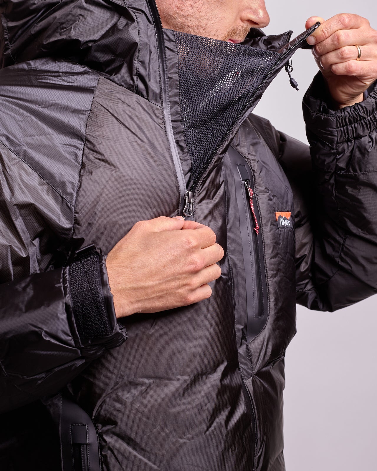 Aurora Tex Light Down Jacket Mikami in Black