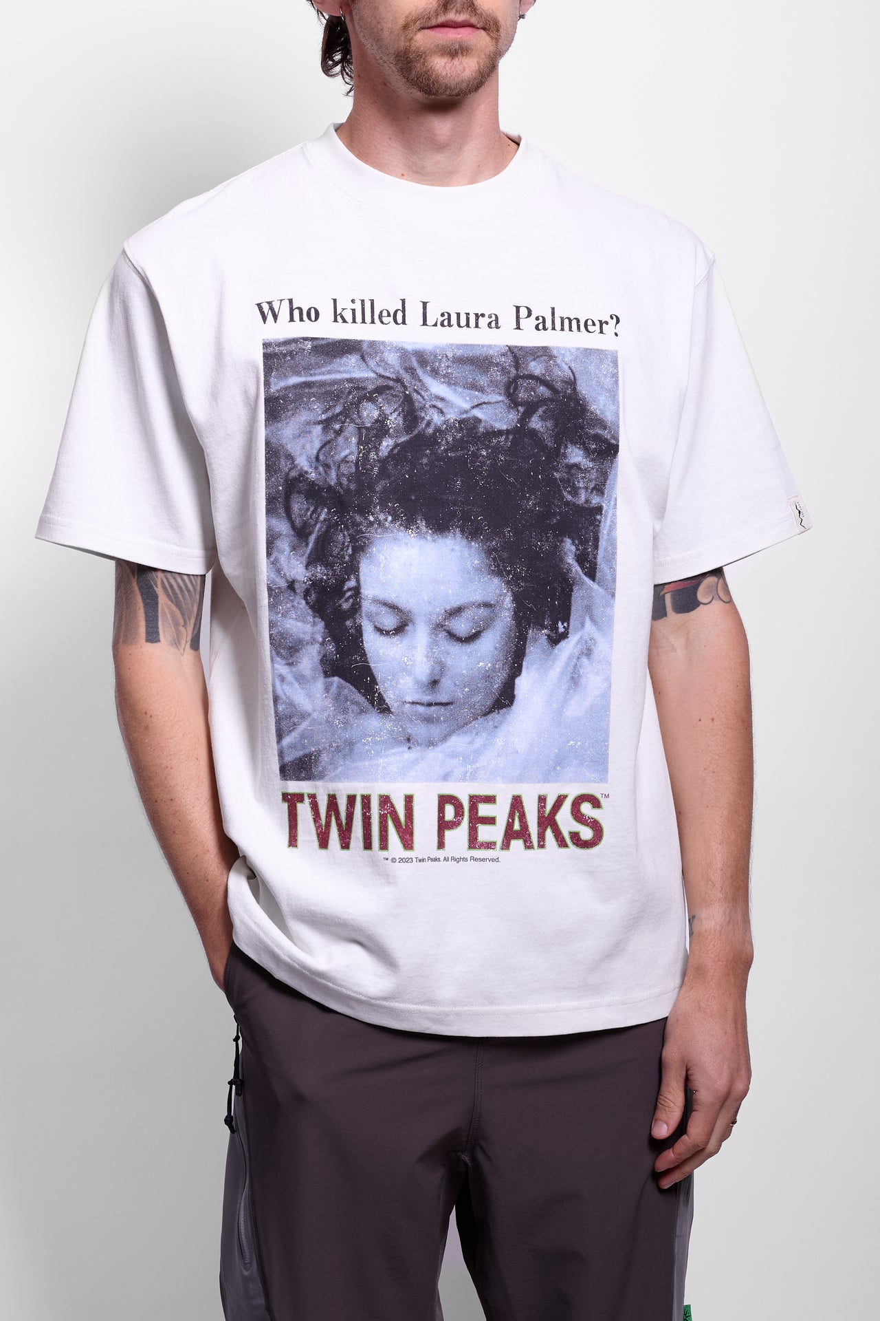 Twin Peaks T-Shirt 01 in White