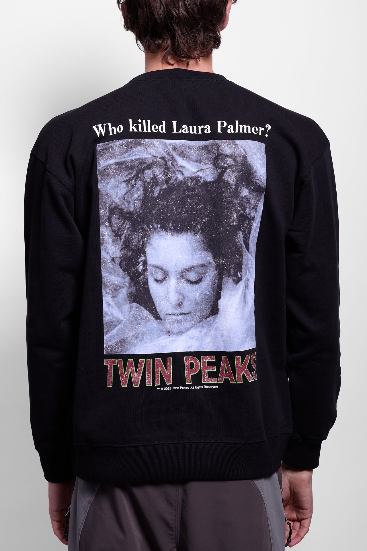 Twin Peaks Sweatshirt in Black