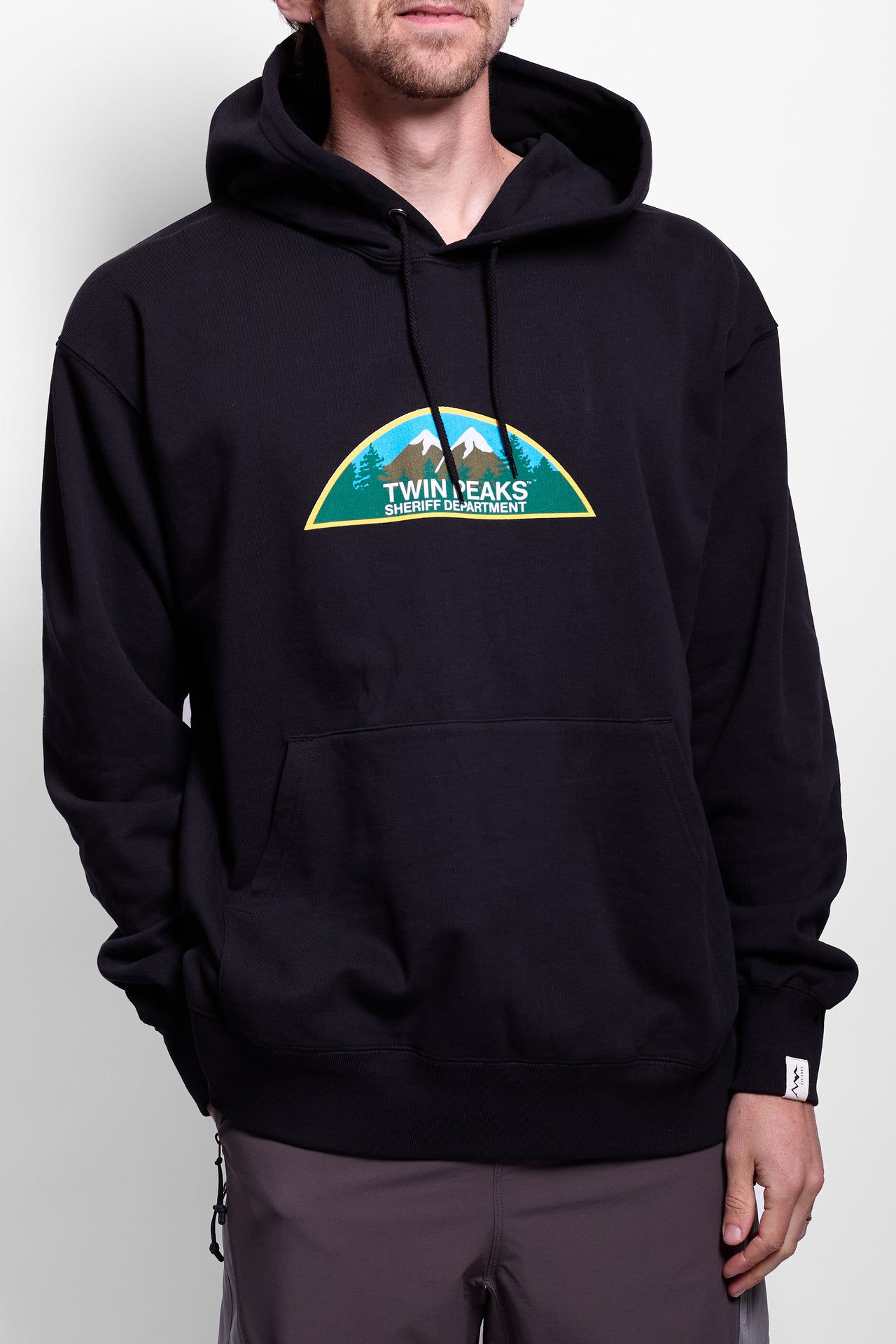 Twin Peaks Hoodie in Black