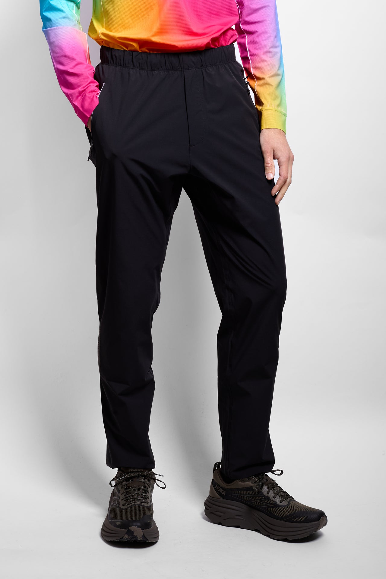 Run Trousers in Black