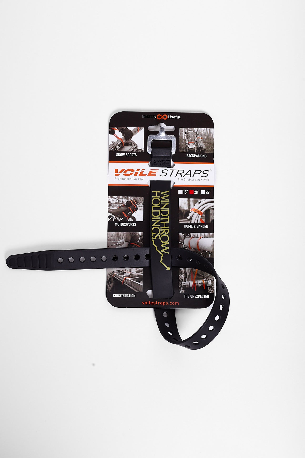 Voilé Strap 20" Aluminum Buckle in Black