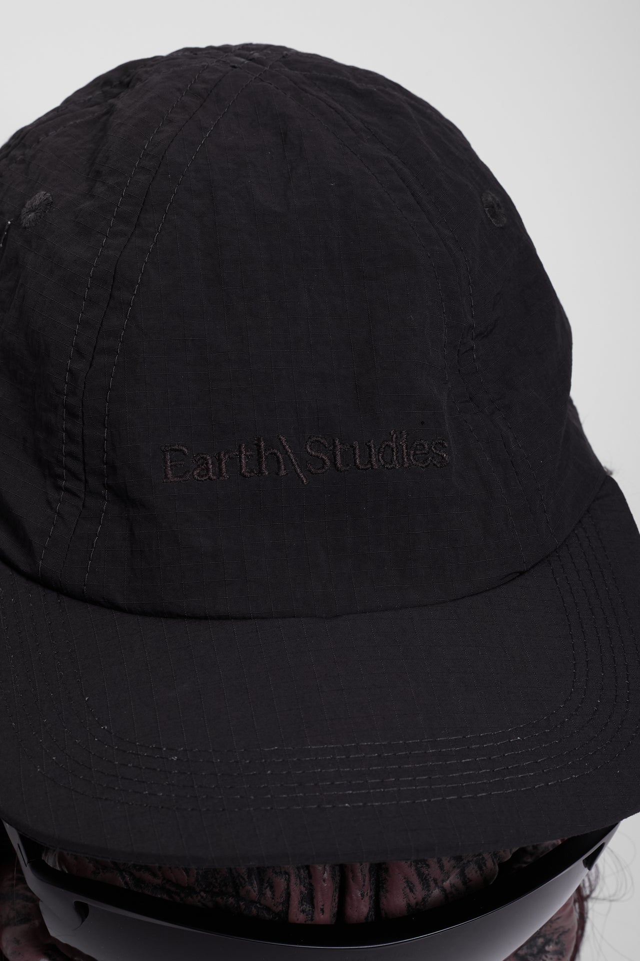 EQ-115 Six Panel Cap in Carbon