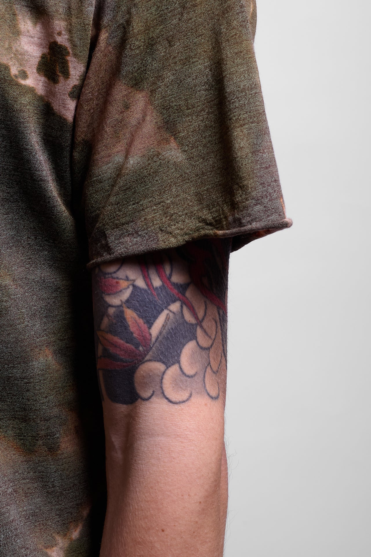 CloudMerino™ Cordura® T‑Shirt in Batik Military Olive