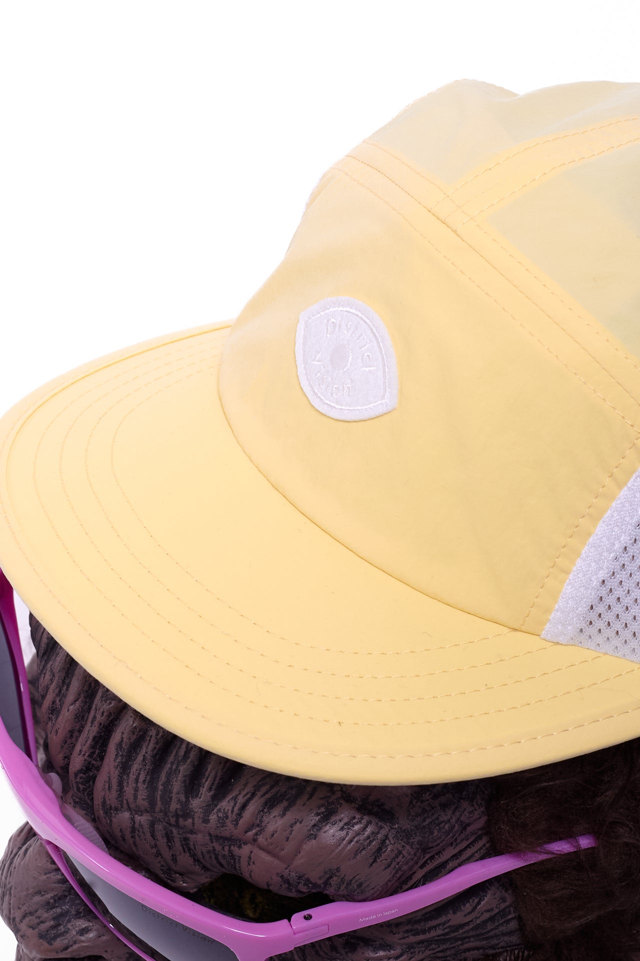 Performance Paneled Mesh Hat in Ghee