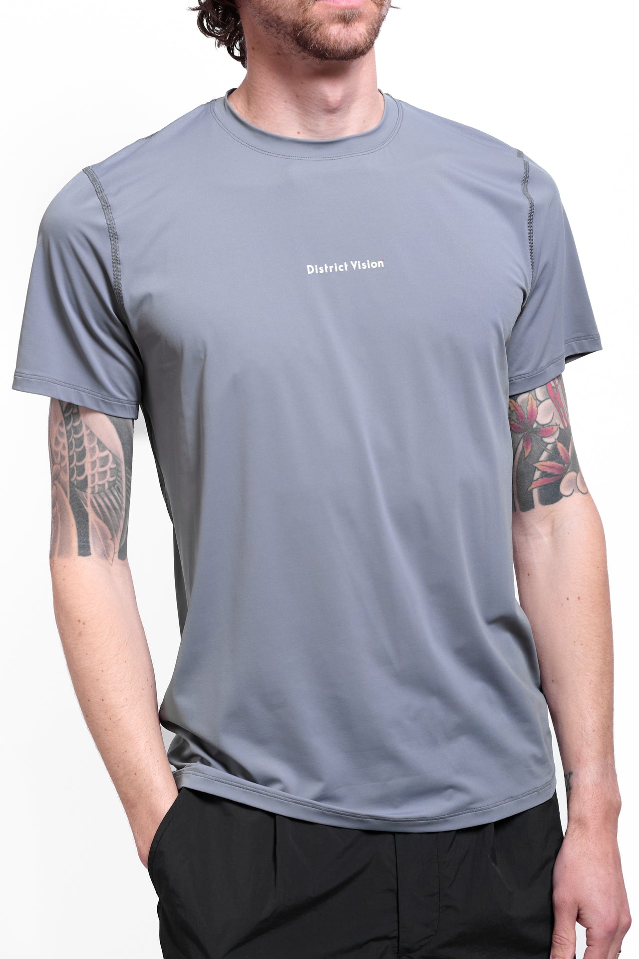 Ultralight Aloe Short Sleeve Tee in Marine