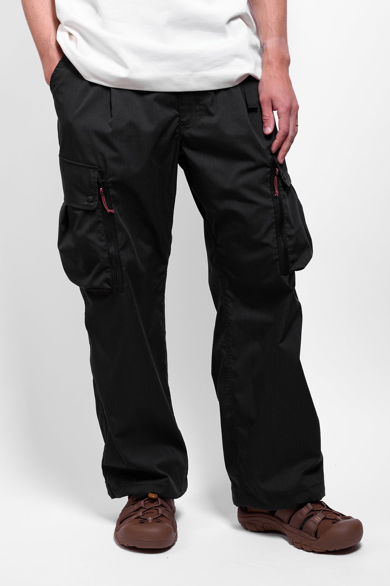 Hinoc Ripstop Field Cargo Pants in Black