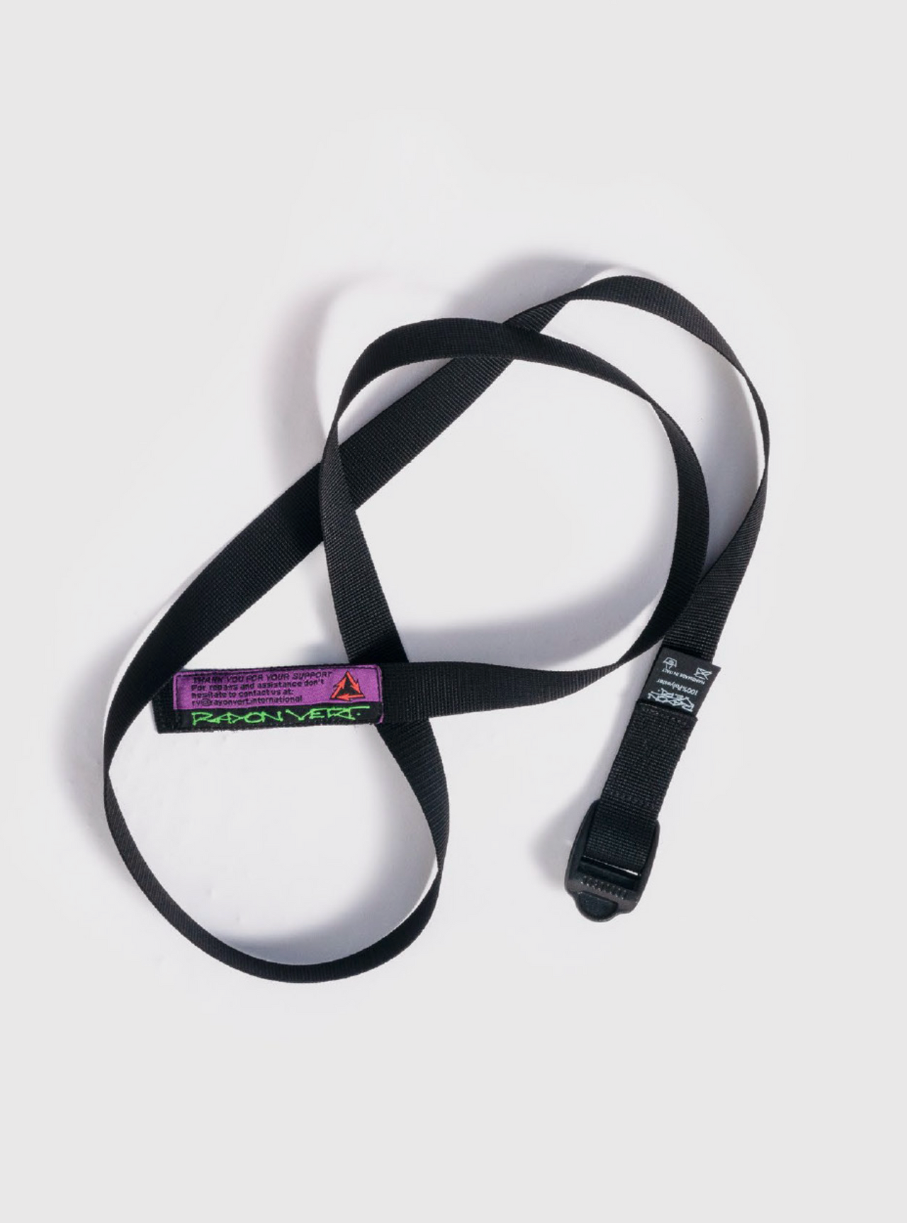 Ladderlock Belt in Golgotha Black