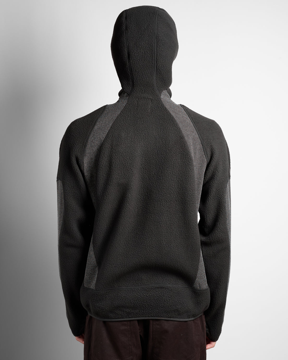 Ocular Polartec® Thermal Pro Zip Up Hoodie in Black