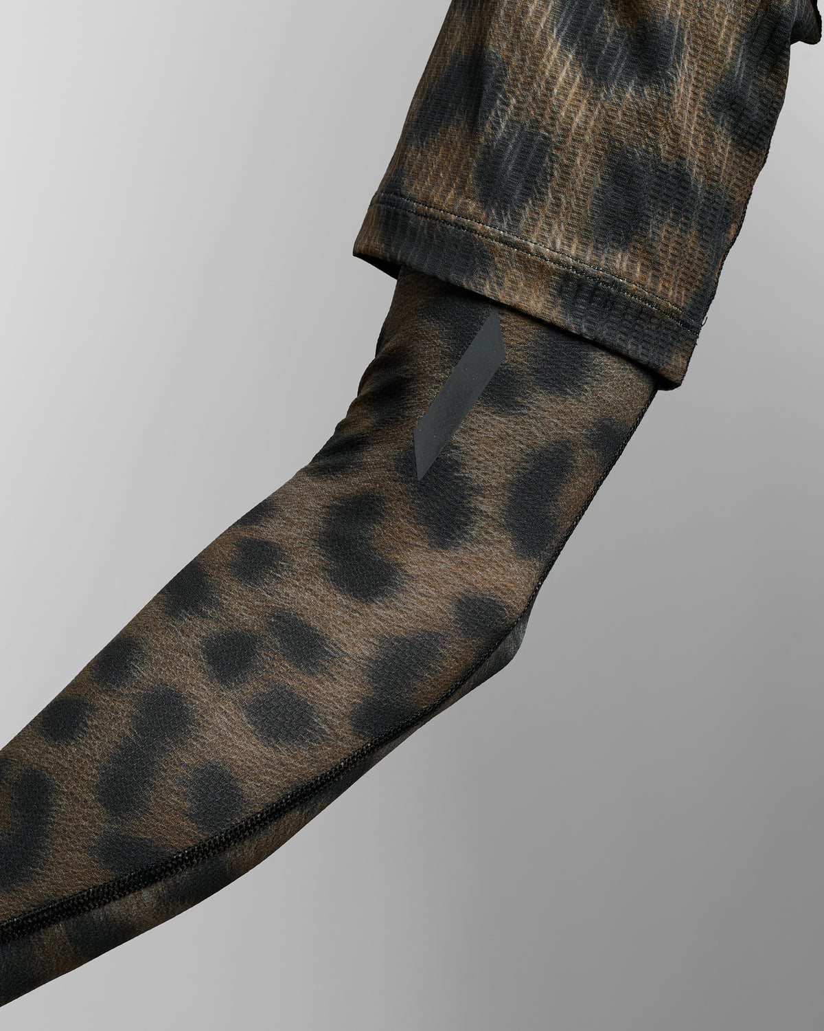 Race Sleeves in Dark Leopard