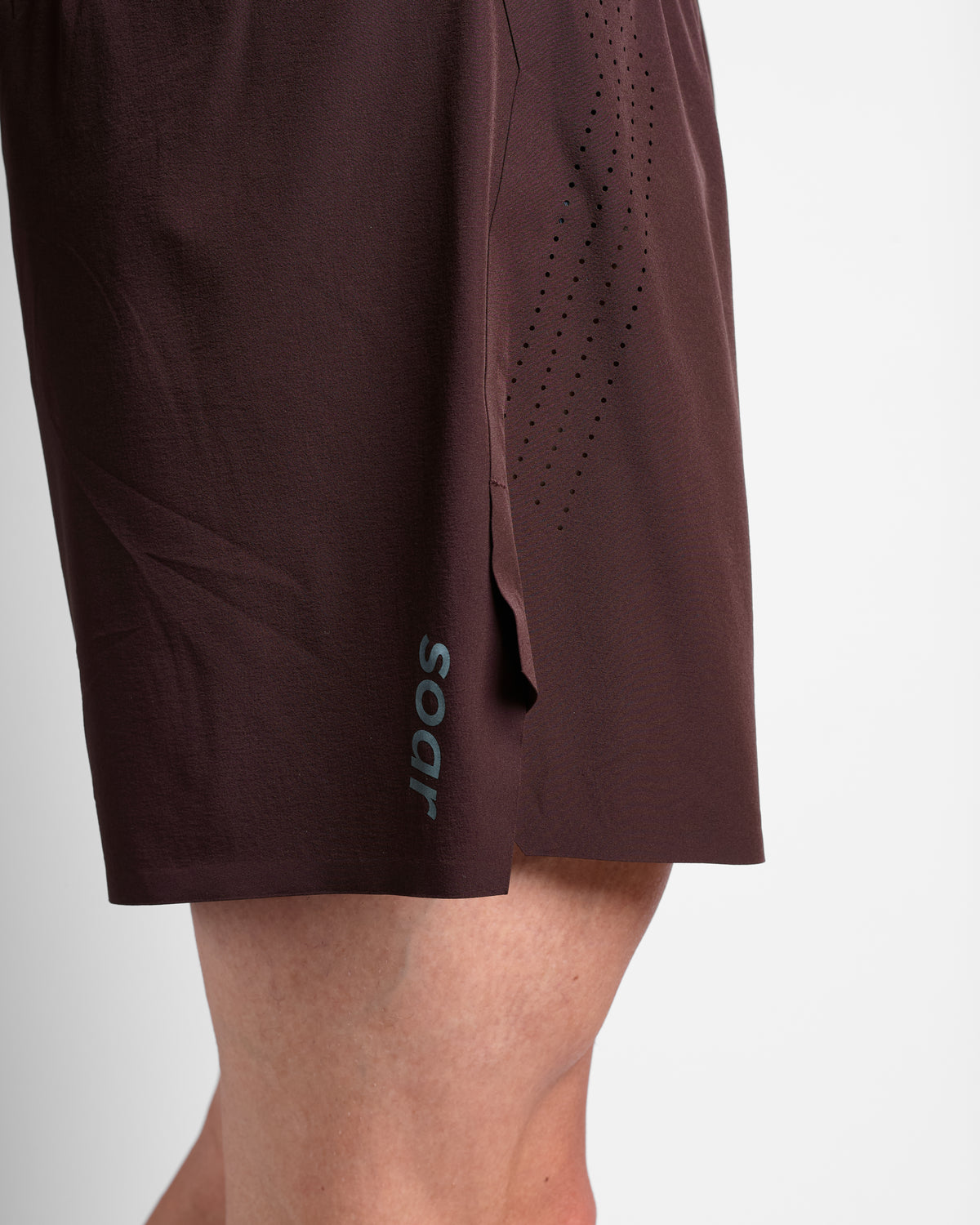 Run Shorts in Burgundy