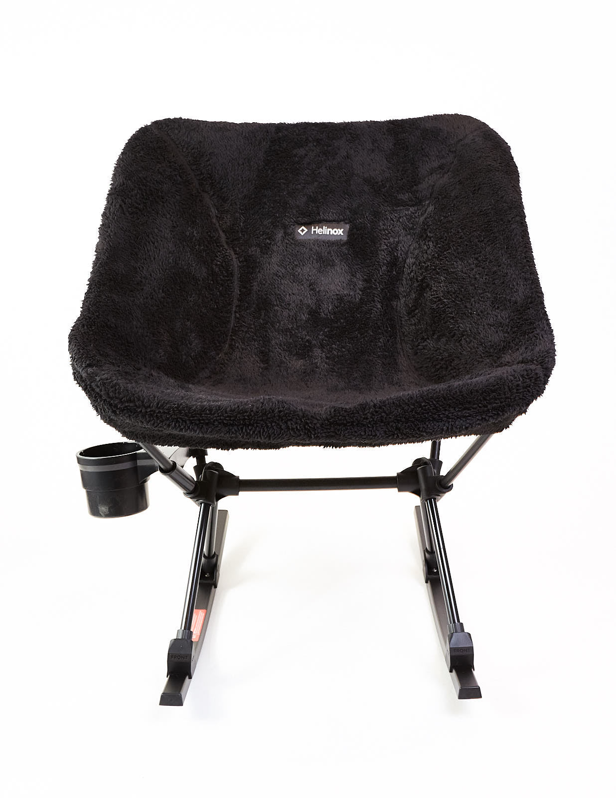 Fleece Reversible Seat Warmer in Black