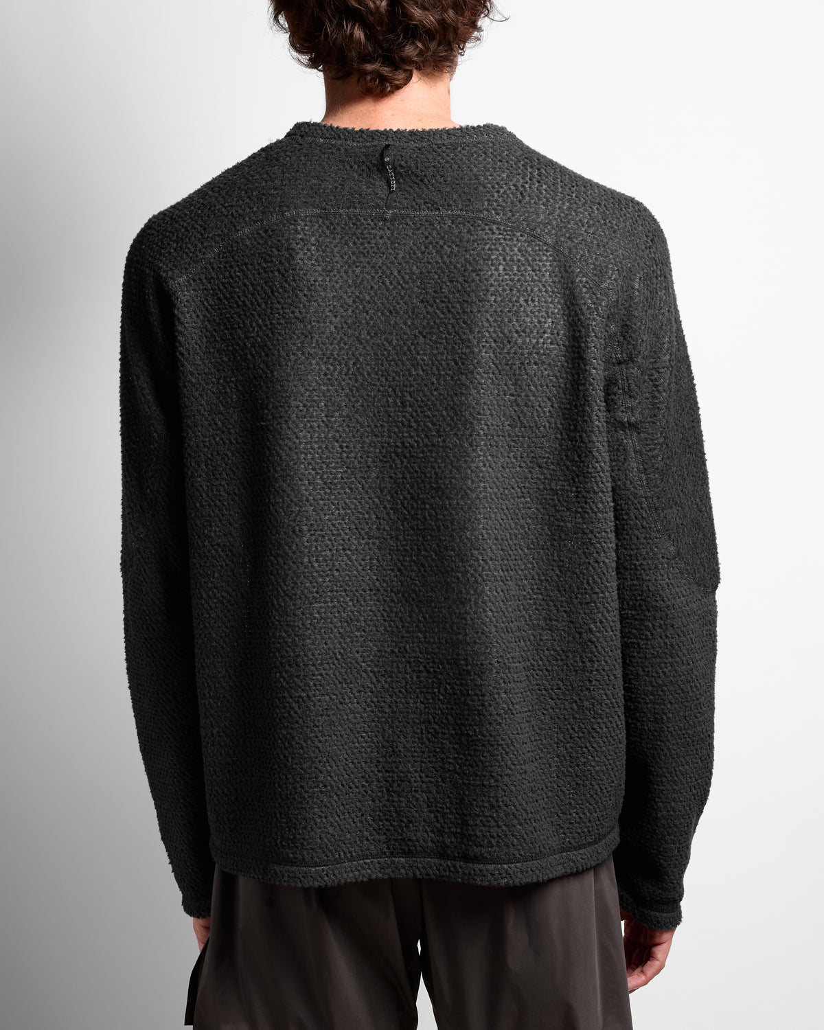 FuzzFleece™ AD Long Tee in Phantom
