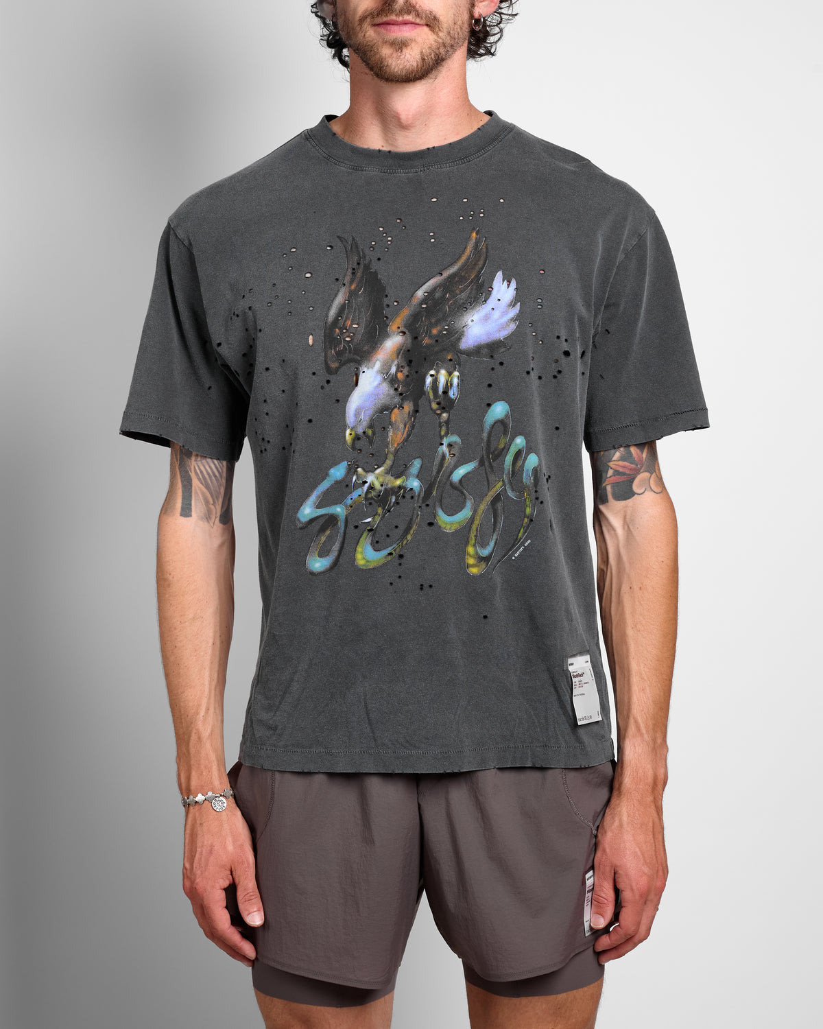 MothTech™ T-Shirt in Aged Black
