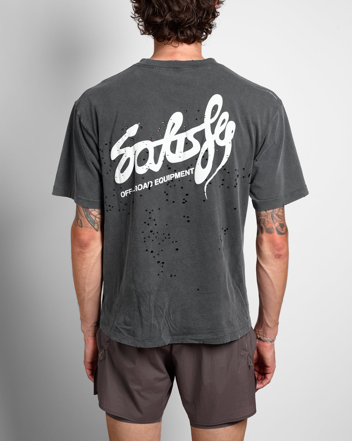 MothTech™ T-Shirt in Aged Black