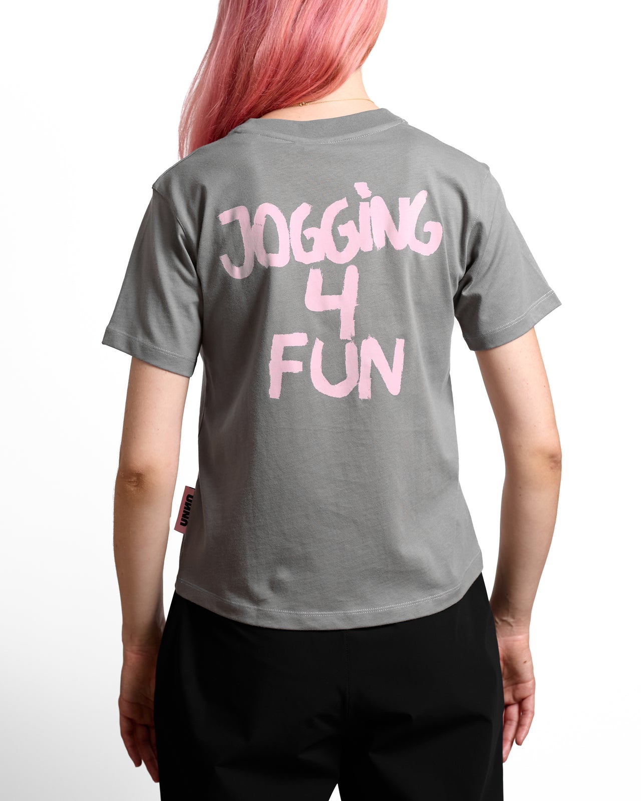 W's Jogging 4 Fun Tee in Grey