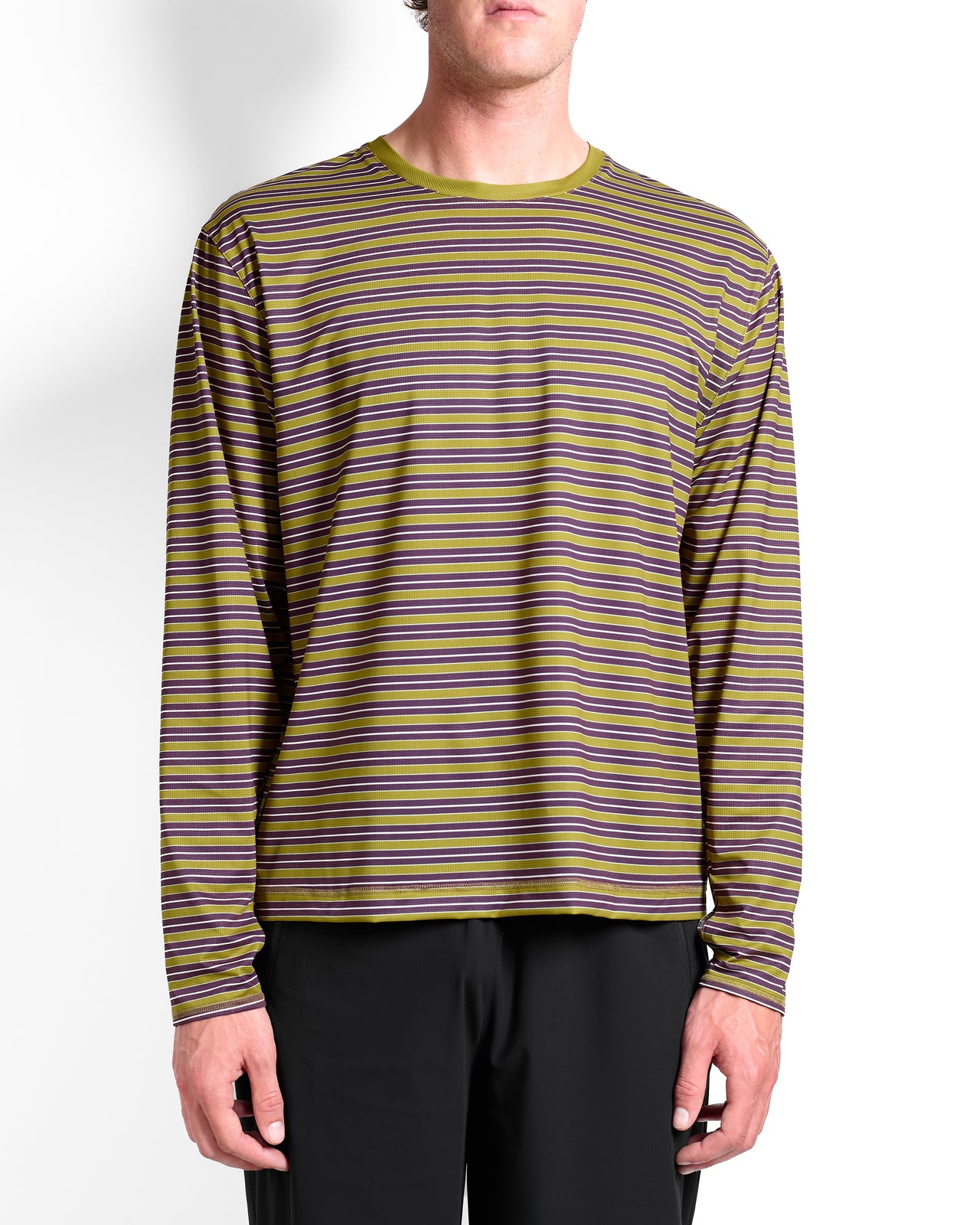 Striped LS in Mud Gold