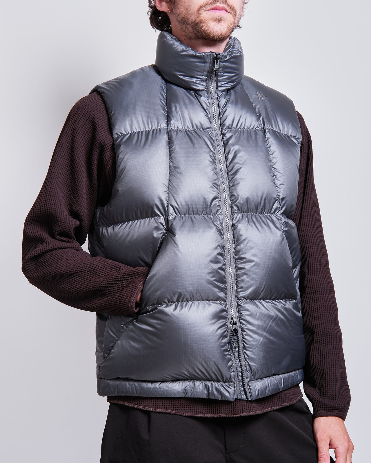 PERTEX QUANTUM® Down Vest in Urban Gray