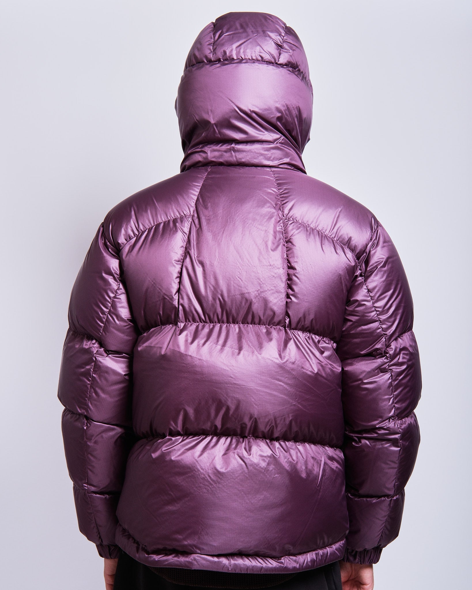 PERTEX QUANTUM Down Parka in Burgundy Windthrow