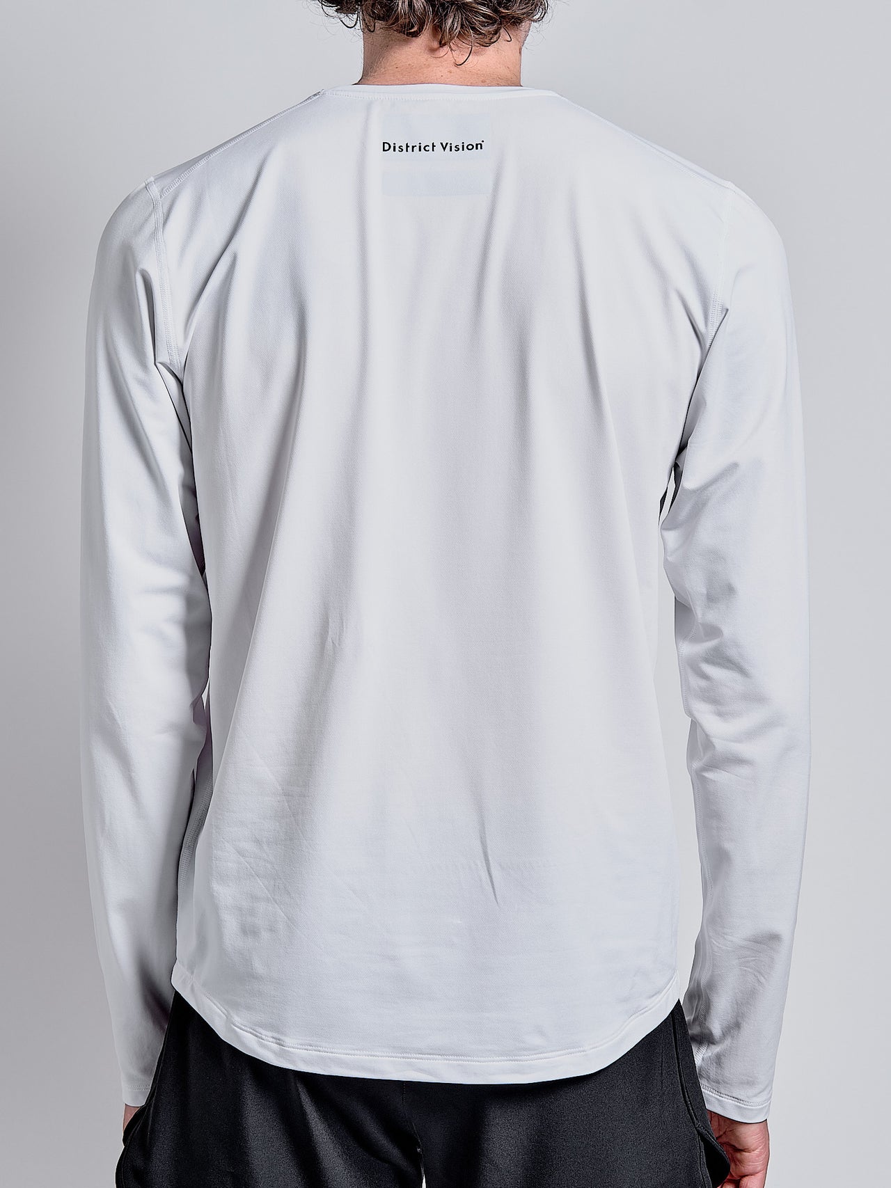 Lightweight Longsleeve Tee in White