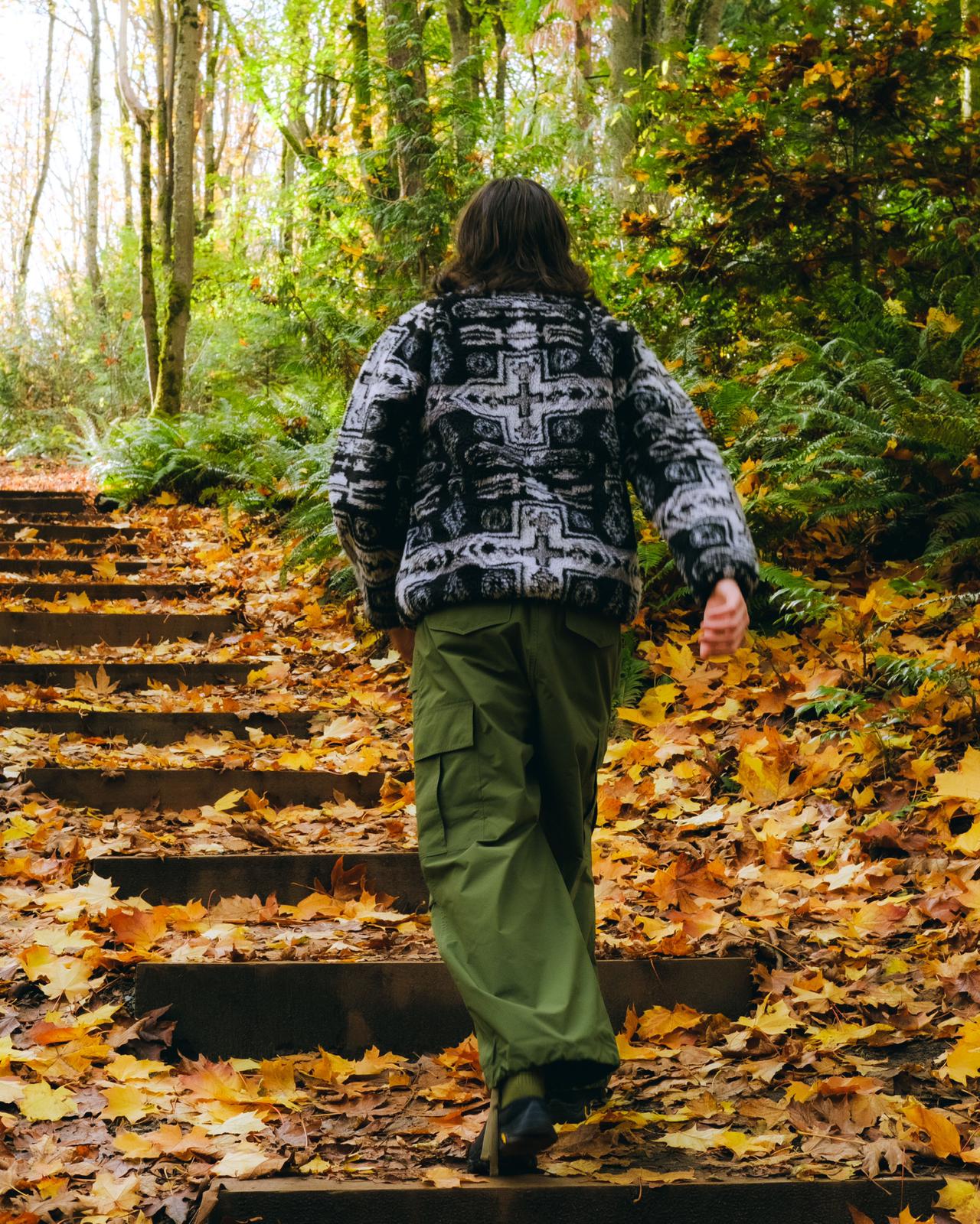 Chimayo Fleece Jacket in Black