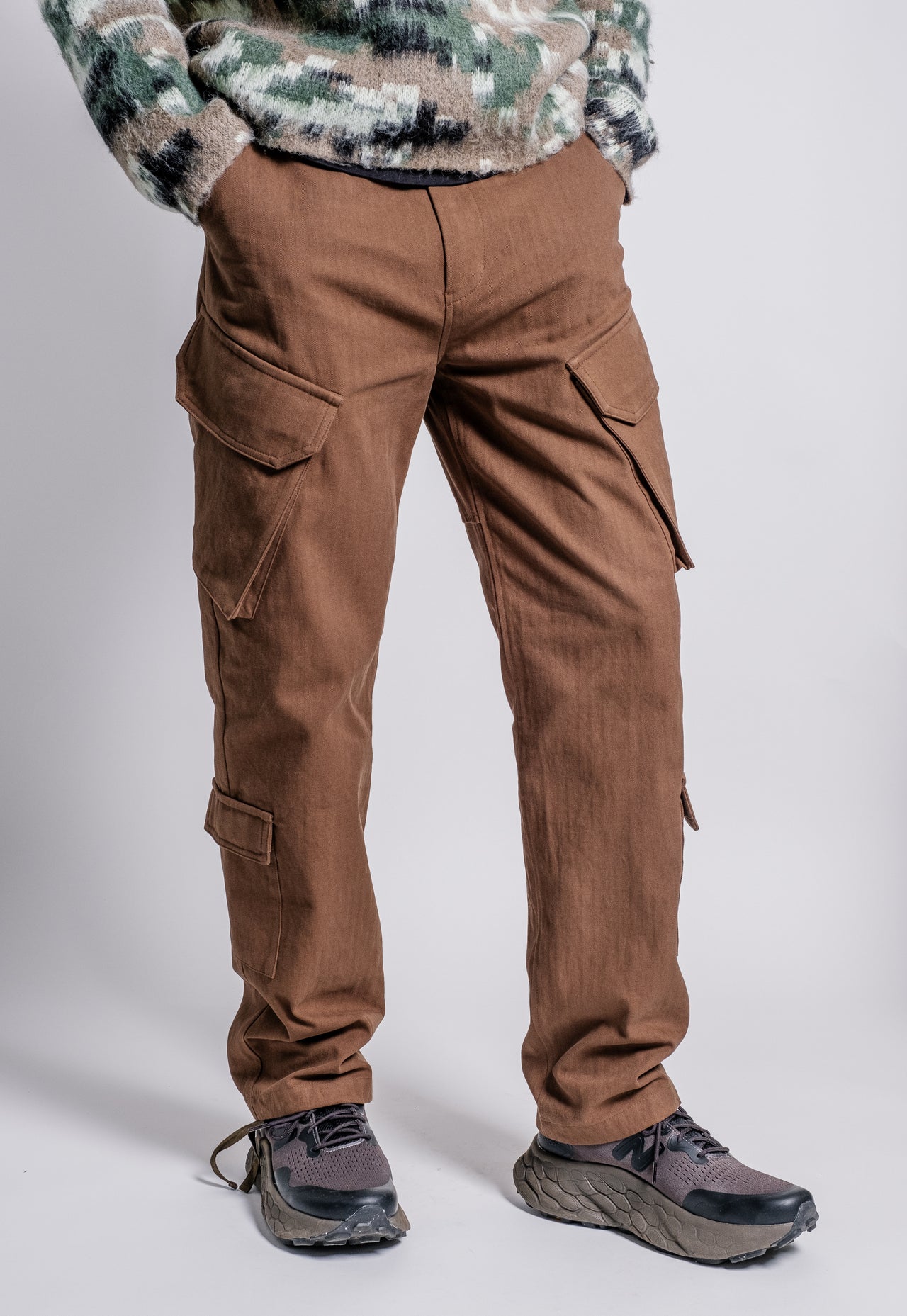 Cargo Pant in Chestnut Brown