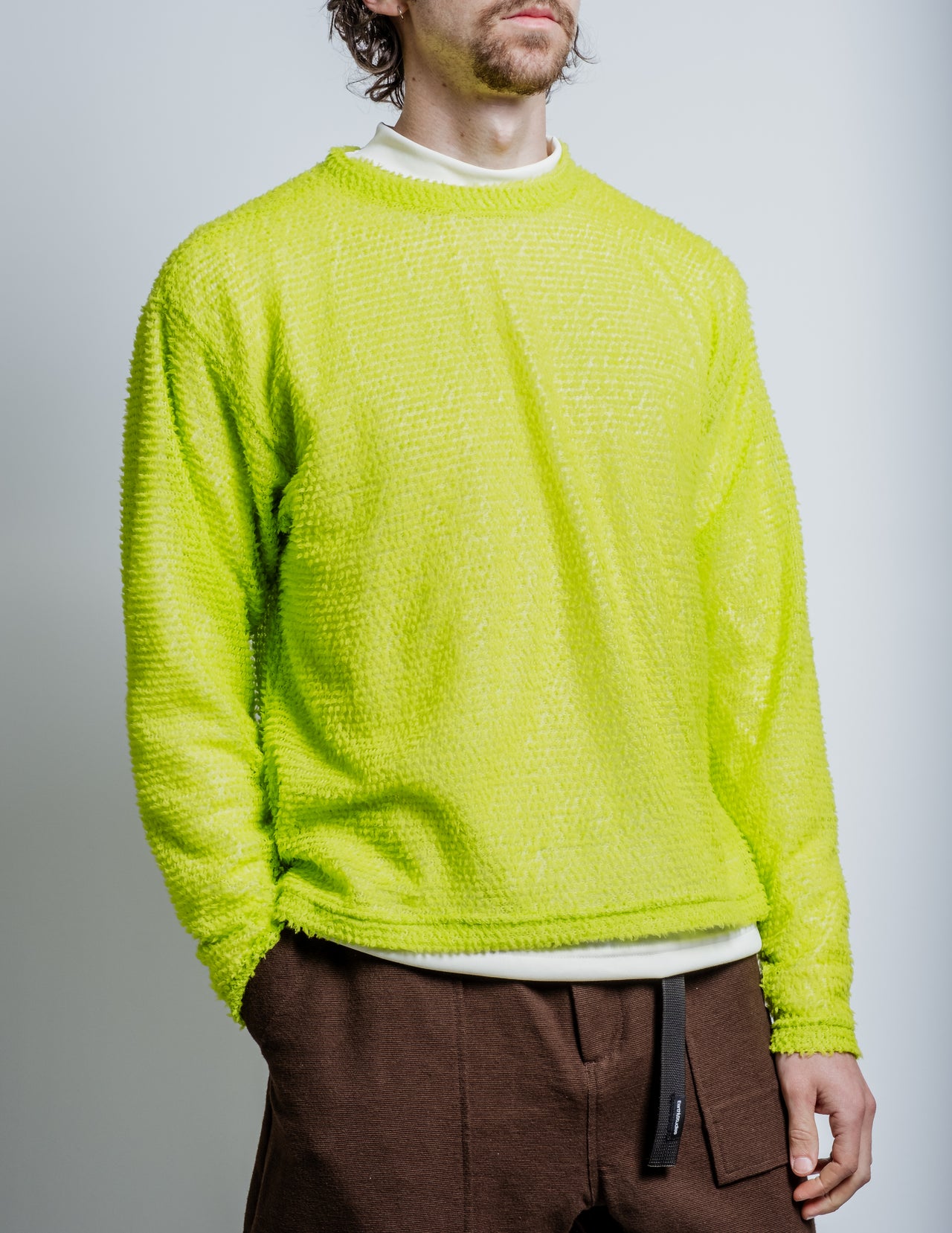 Shag Sweater in Green