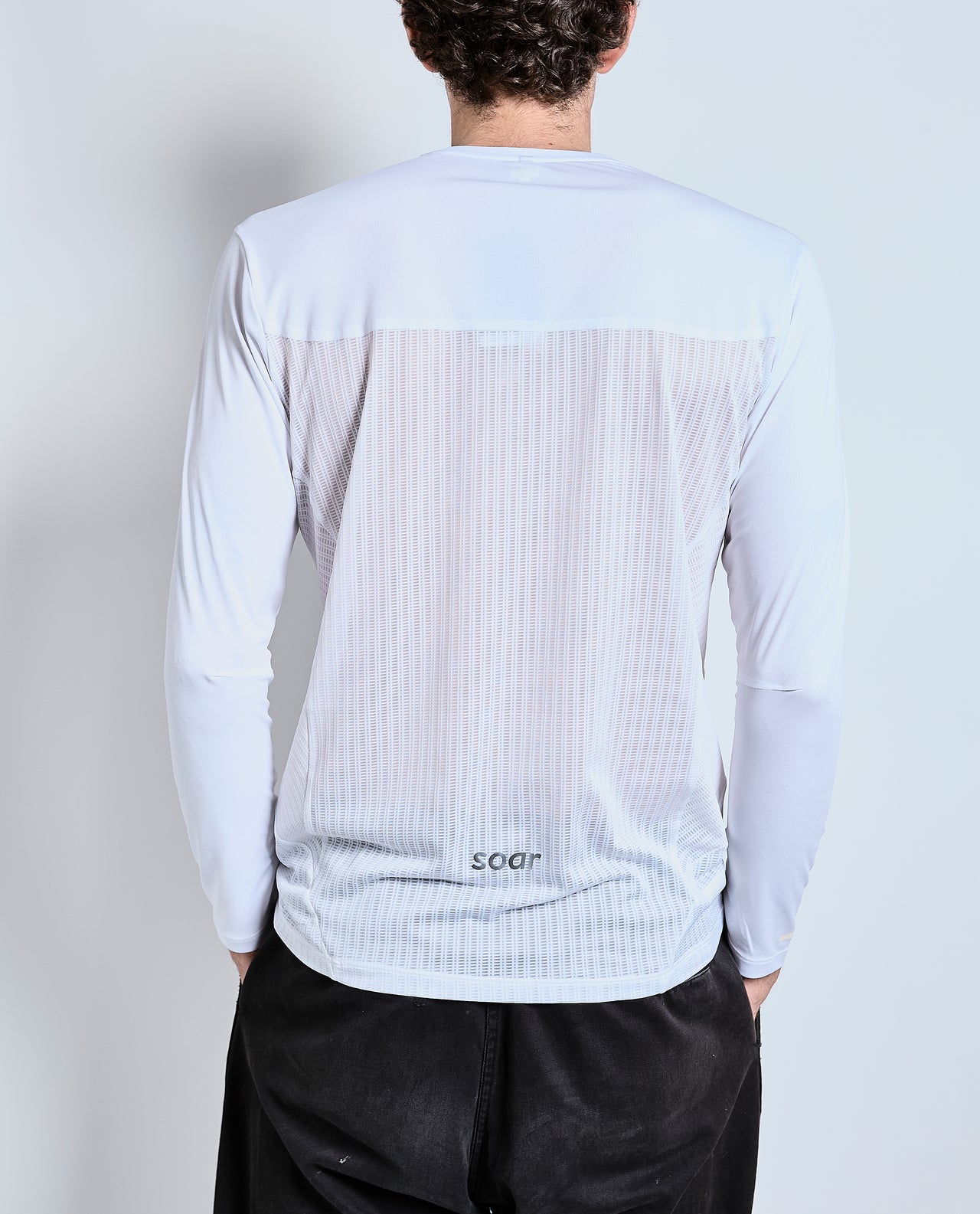 Hot Weather Long Sleeve T in White