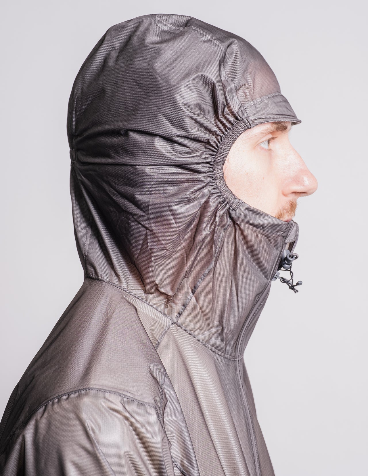 Minimus Nano Pull-On Waterproof Jacket in Charcoal