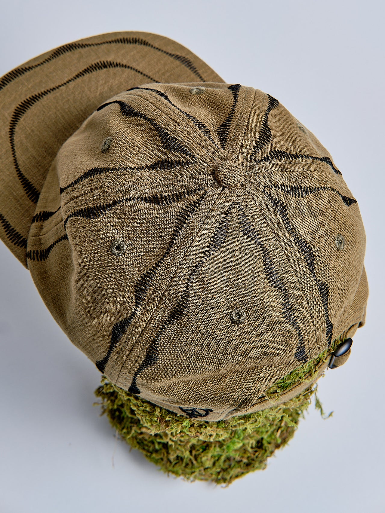 Welder's Stitch Hat in Moss