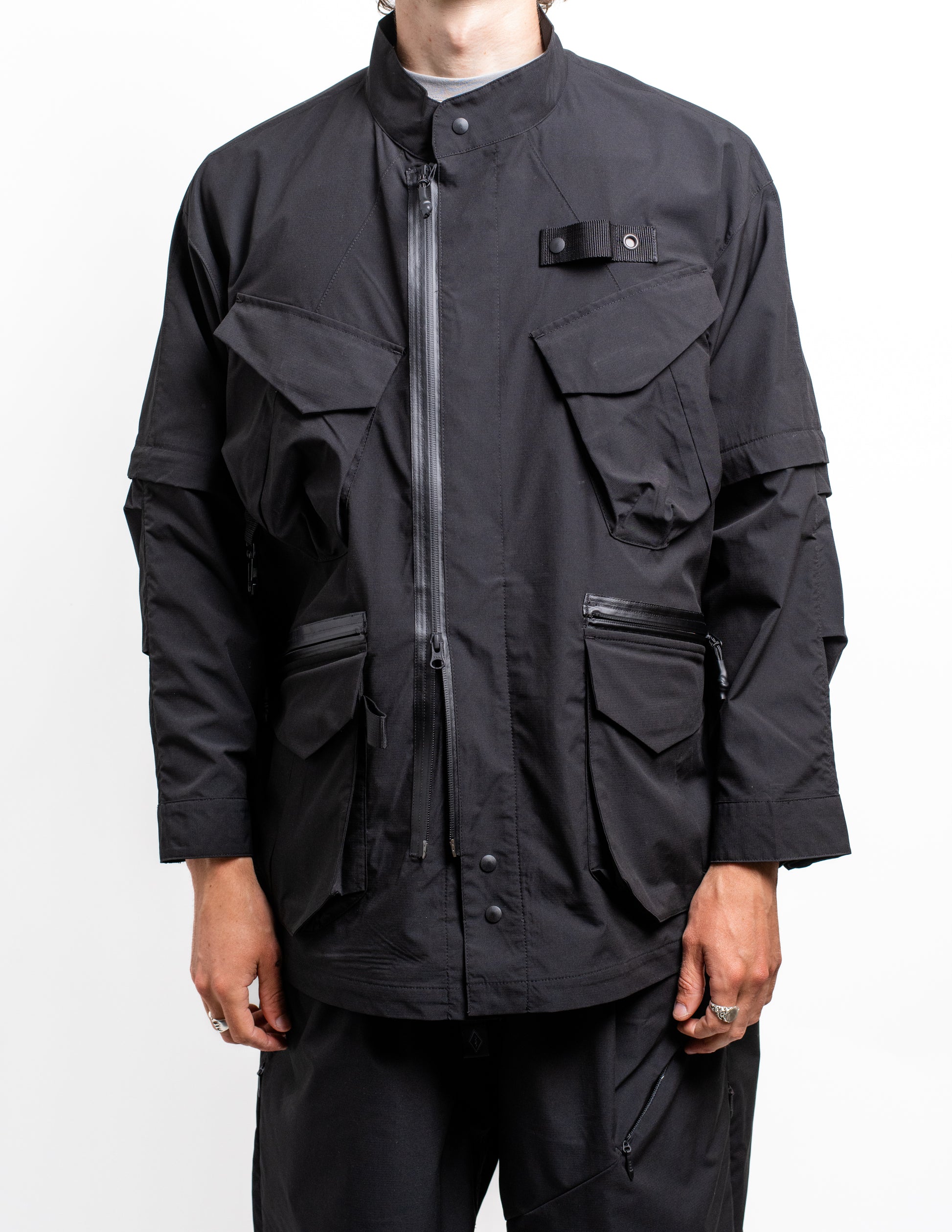gorpcore oversized nylon jacket from Japan