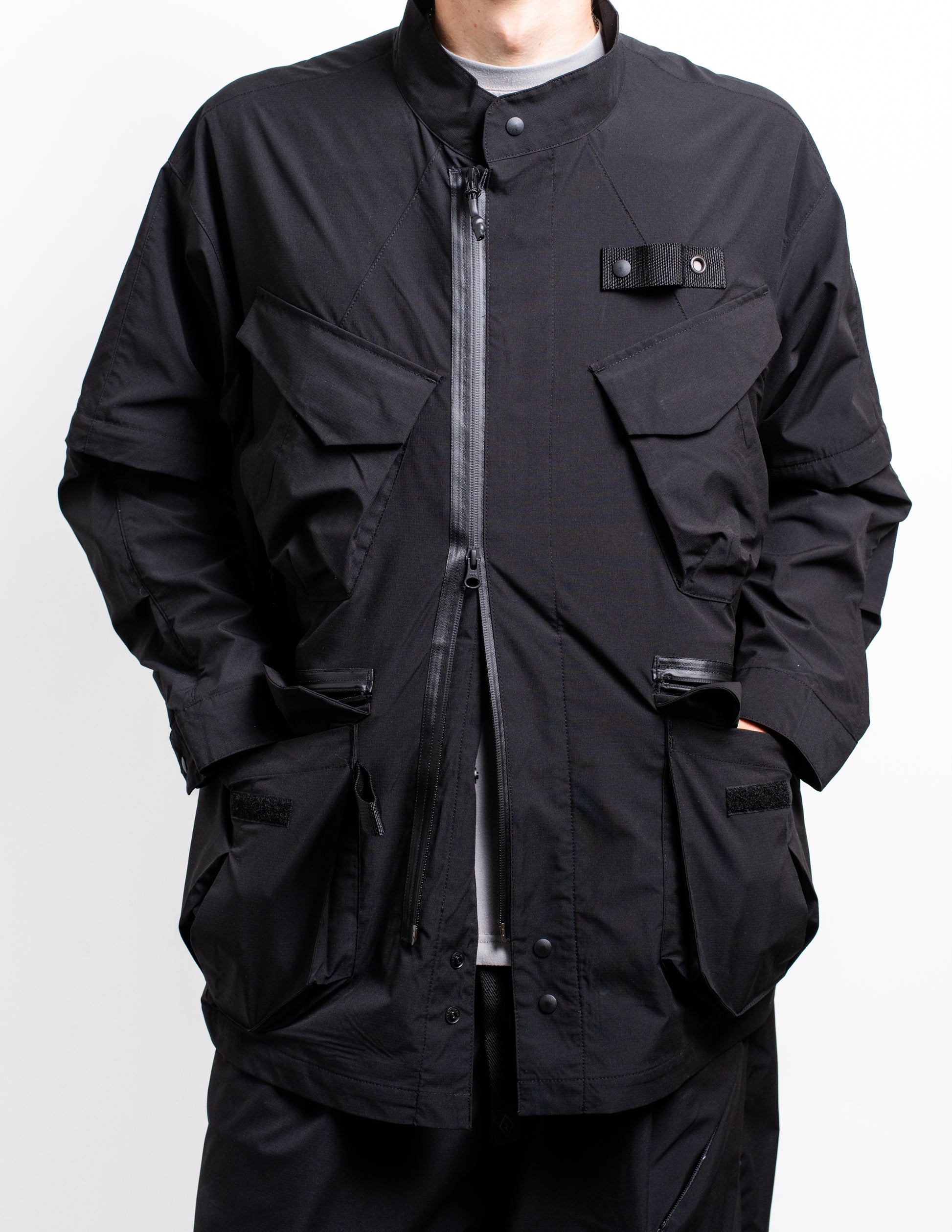 gorpcore oversized nylon jacket from Japan