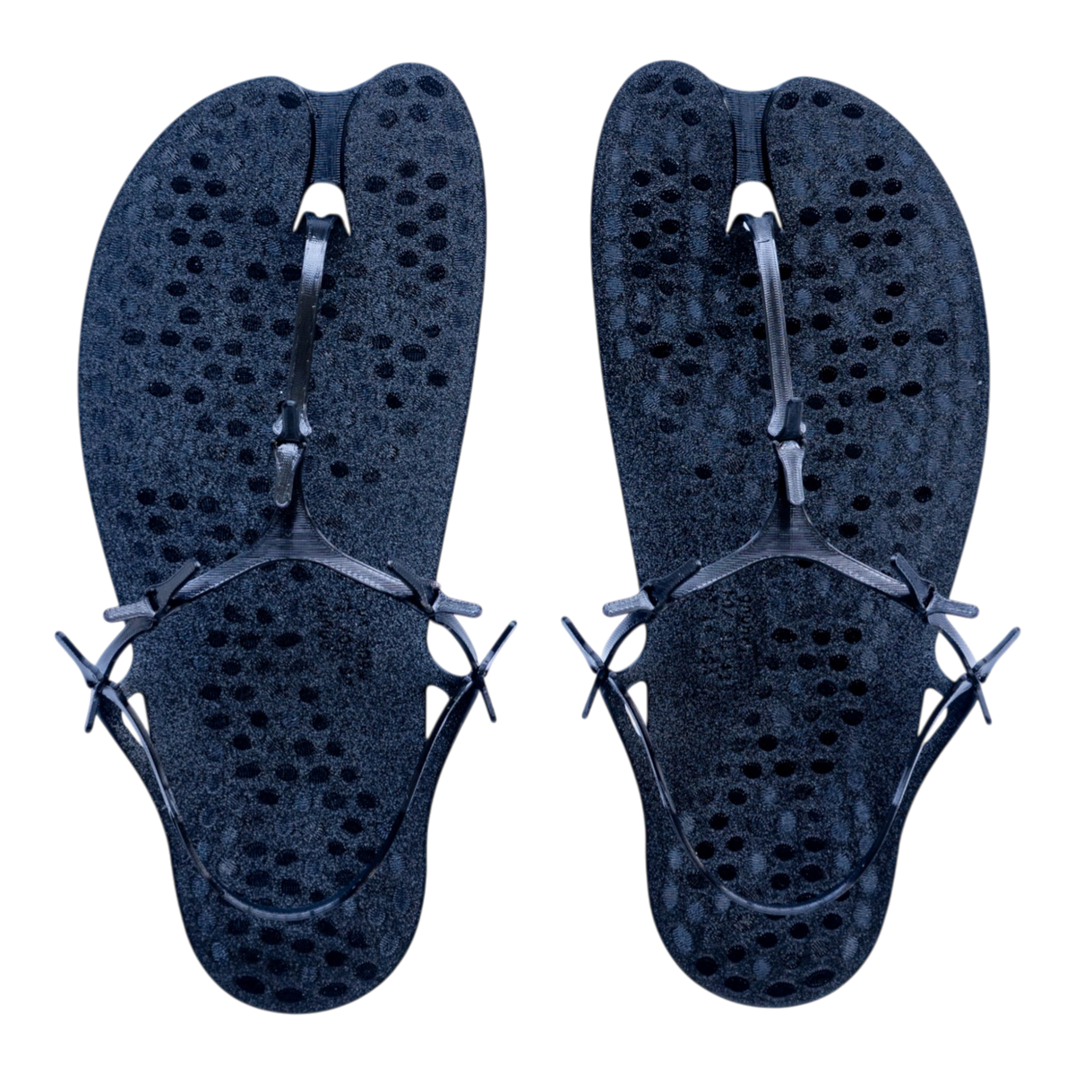 Footprint Camp Sandals in Black