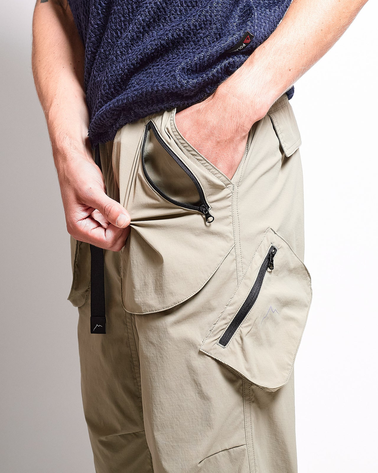 Out Pocket Pants in Olive