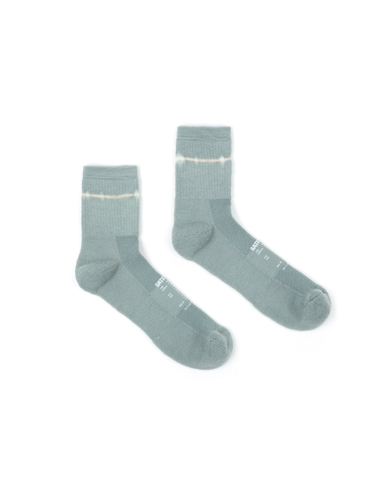 Merino Tube Socks in Tea Tie-Dye